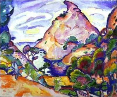 Qui a peint La calanque temps gris ?