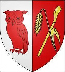 Voici le blason de la commune haut-rhinoise de Roggenhouse. Elle se situe en rgion ...