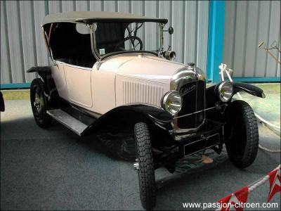 Quel est le modèle de cette très ancienne Citroën ?
