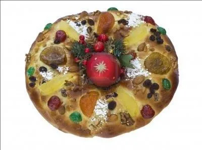 Le  gteau du roi  ou Bolo Rei est :