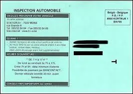 Complter cette phrase :  En Belgique, le passage au centre de contrle technique des voitures de plus de quatre ans est obligatoire  