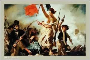 Huile sur toile de dimensions 260cm x 325cm, ralise en 1830, je me nomme La Libert guidant le peuple et est expose au Louvre. Reprsentant une scne de la rvolution des  Trois Glorieuse (27 au 29 juillet 1830)   , mon auteur de mouvement Romantique est n le 26 avril 1798  Charenton-Saint-Maurice (Val-de-Marne) et dcde des suites d'une tuberculose le 13 aot 1863  Paris, mais qui est-il ?