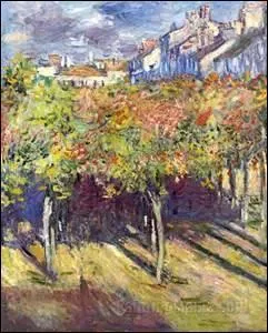 Je m'appelle Claude Monet, je nais le 14 novembre 1840  Paris et dcde  Giverny (Eure) le 5 dcembre 1926. Artiste-peintre qui fait partie des fondateurs du mouvement Impressionniste, je peins cette toile de 80, 7cm x 65cm en 1892, achete 1 650 000 dollars le 6 novembre 2008, elle se trouve maintenant au Rockefeller Center  New York, mais quel est son titre ?