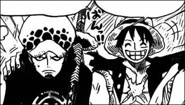 Luffy et lui se sont dj rencontrs lors de la bataille de Marineford. Quand ils se retrouvent, comment Luffy l'appelle-t-il ?