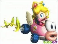 Dans  Mario Kart , Bb Peach fait partie des personnages :