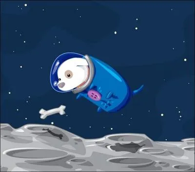 Cynologie - Quel est le premier chien  avoir pos la patte sur la lune ?