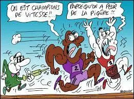 Aprs qu'on lui ait dtect la prsence de strodes, l'athlte LaShawn Merritt a dclar :