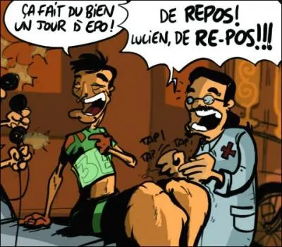 En 1991, aprs l'ingestion massive d'EPO, tous les coureurs de l'quipe PDM tombent malade et se retirent du Tour de France. Quelle est la 1re tentative d'explication des dirigeants de l'quipe ?