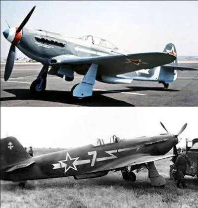 Une casserole tricolore et une toile rouge. Le nom de cet avion ne provient pas d'un ruminant asiatique mais c'est une abrviation du nom de son concepteur. Une escadrille franaise s'illustra sur le front est en combattant avec les Sovitiques  bord de cet avion. Quel est-il ?