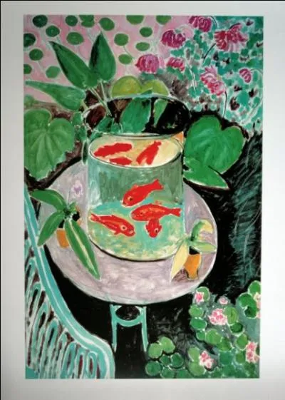  Les poissons rouges  est un tableau (1911) o le pouvoir motionnel de la couleur est associ au souci dcoratif. Qui a peint cette uvre ?