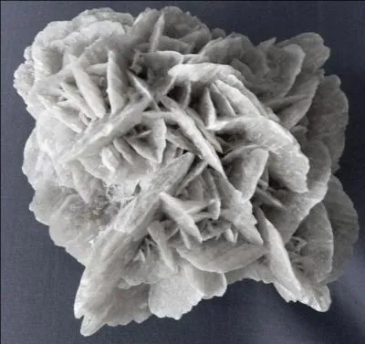 Quel est le principal minral composant la rose des sables ?