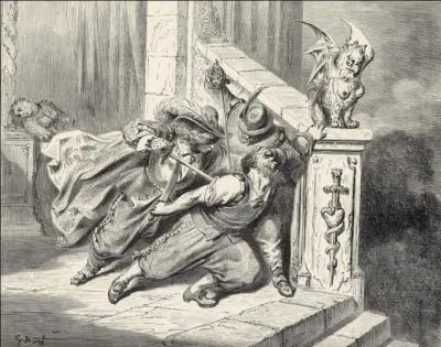 Quel objet, la femme de Barbe-Bleue souille-t-elle accidentellement ?