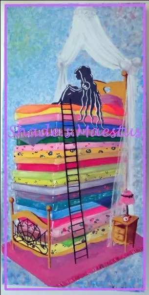 Sur combien de matelas la princesse au petit pois a-t-elle d dormir ?