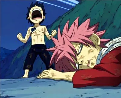 Qui a fait la cicatrice que Natsu a sur le cou ?