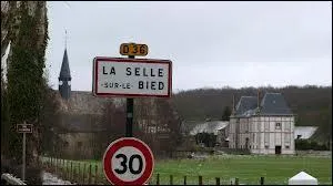 Nous entrons dans la commune Centriste de La Selle-sur-le-Bied. Nous sommes dans le dpartement ...