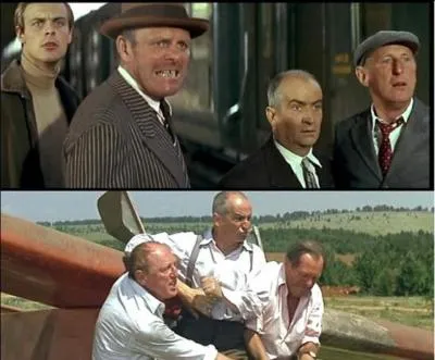 Un grand succs franais ! Deux grands comiques font de la rsistance ! Siffler  Tea for two  dans un bain turque devrait vous aider. Quel est ce film ?