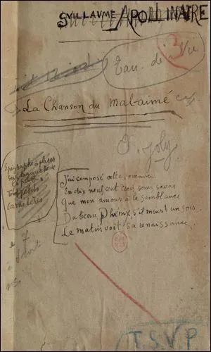 Apollinaire a rcrit  Alcools  en