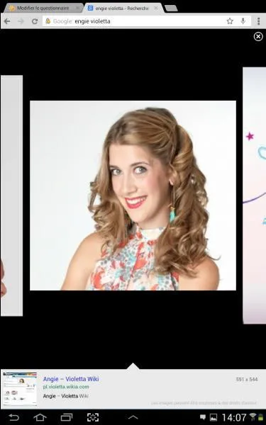 Angie est-elle la maman de Violetta ?