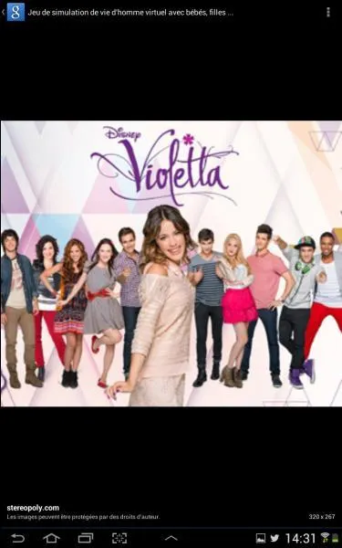  quelle saison de Violetta sommes-nous (12 dcembre 2013) ?