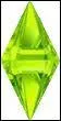 ( la poursuite du diamant vert) Quels personnages sont systmatiquement accompagns de ce diamant vert ?