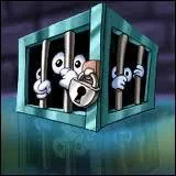 Quel hros fait des pieds et des mains pour librer les tres retenus dans ces cages ?