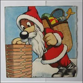 Il est presque aussi vieux que le père Noël :