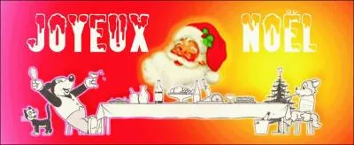 Qui donc trinque  la sant du Pre Nol ?