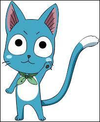Comment s'appelle le chat de Natsu ?