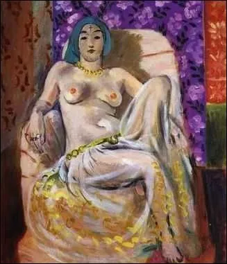 Les odalisques sont devenues des personnages souvent utiliss dans le mouvement artistique. On les rencontre dans un grand nombre de peintures rotiques. Cette odalisque assise de 1922 est l'oeuvre de quel artiste ?