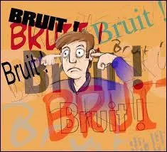 Si je vous dit  bruit , vous me dites...