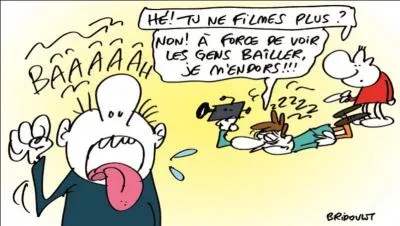 Au Moyen Age, que NE signifiait PAS le geste de mettre sa main devant sa bouche lorsque l'on baille ?