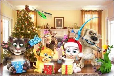 Wow, Gnial ces cadeaux ! Mais j'en ais vu un (l'hlicoptre) et je ne sais pas  qui il appartient ?