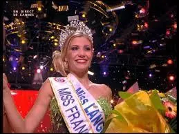 Cette miss (voir photo) est la Miss France...