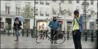 Qui s'est manifest lors du tournage de ce clip ?