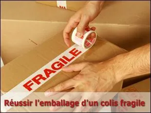 Cette activit utilise pas mal de papier pour protger de beaux objets qui vont voyager par monts et par vaux. Quelle est-elle ?