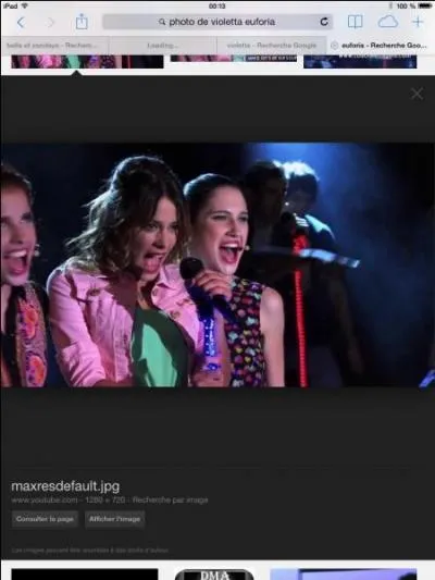 Violetta est amoureuse de ...