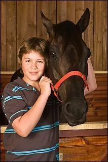 Comment s'appelle le cheval de Simon ?