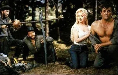 Avec Maryline et Robert Mitchum
