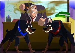 Quels sont les noms des chiens de Sykes dans Oliver et Compagnie ?