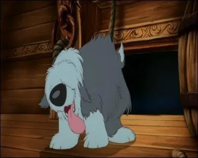 Quel est le nom du chien d'Eric dans La petite sirne ?