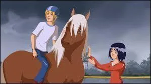 En quitation, que signifie :  Il a une bonne assiette  ?