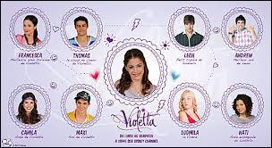 Qui sont les meilleures amies de Violetta ?