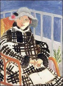 Qui a peint sa femme dans un manteau cossais ?