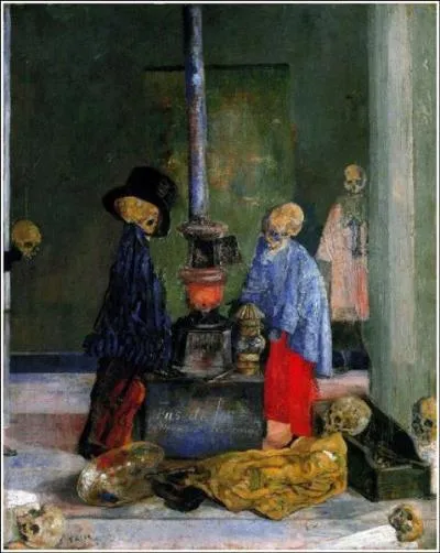 Squelettes essayant de se rchauffer.