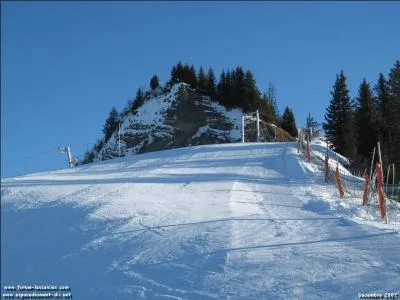 Quel est le niveau de difficult d'une piste bleue dans un domaine skiable ?