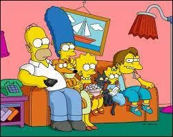 Qui est  la place de Bart sur le canap ?