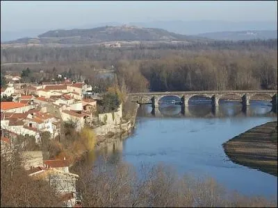 O est situe la ville de Pont-du-Chteau ?