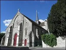 Voici l'glise Saint-Germains de Nogent-l'Artaud. Commune de l'Aisne (02), elle se situe en rgion ...