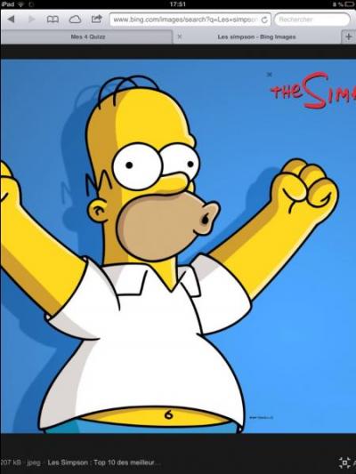 Dans  Les Simpson , comment s'appelle le pre Simpson ?