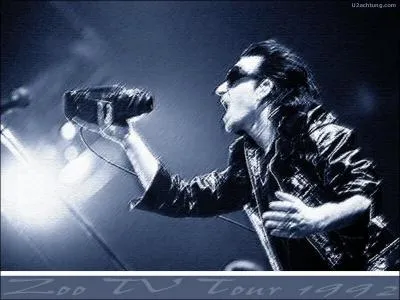 Quelle chanson de Lou Reed le groupe U2 chante-t-il quasiment tous les soirs au ZOO TV Tour ?